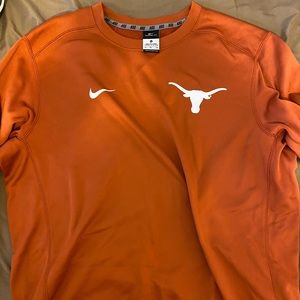 Texas Longhorns Nike therma fit crewneck